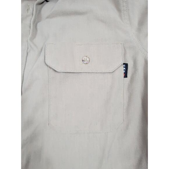 Drifire CAT2 Flame Resistant Utility Shirt Mens MD-T Medium Tall Brown Khaki - Picture 5 of 9